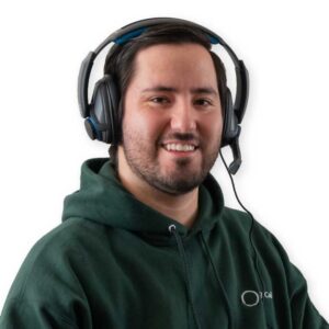 A call center staffing agency operator